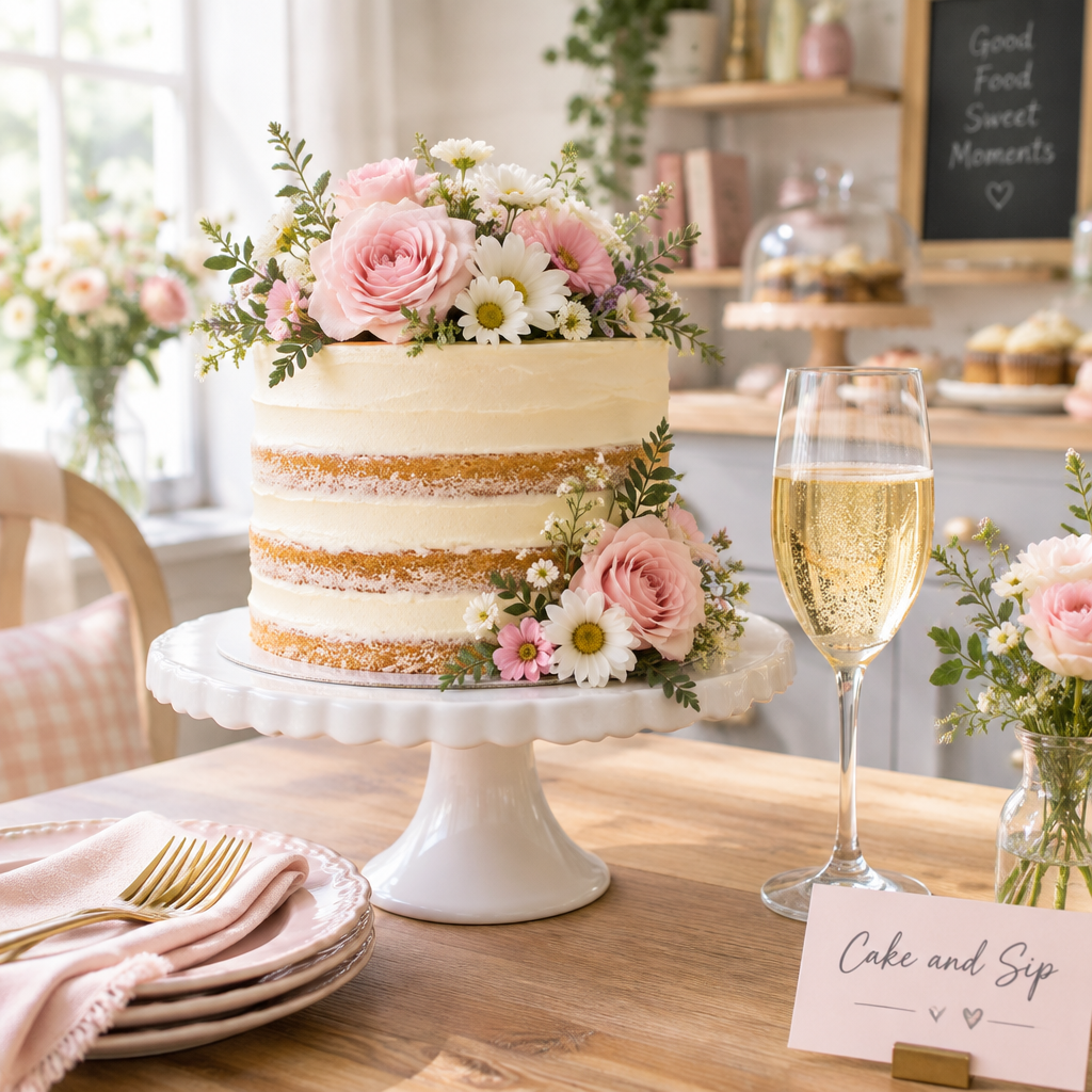 Cake and Sip