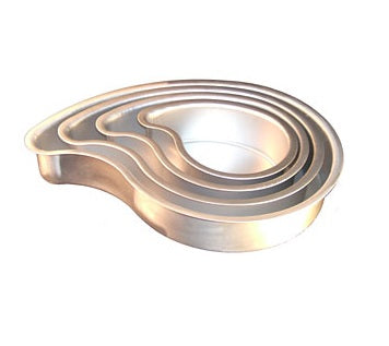 Comma Baking Pan - Aluminum - 10" X 3"