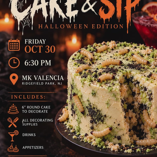 Halloween Cake & Sip at MK Valencia by Baked Meringue.