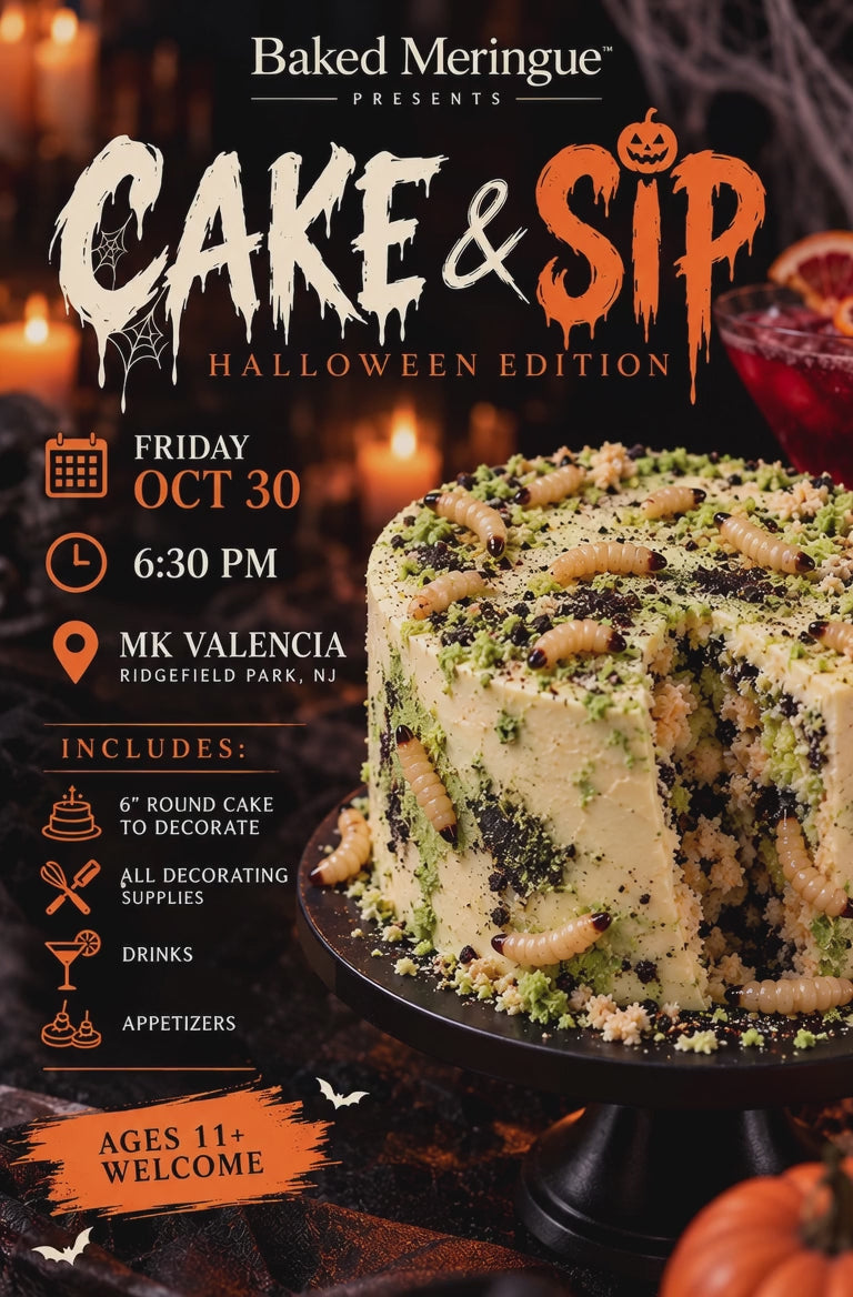 Halloween Cake & Sip at MK Valencia by Baked Meringue.